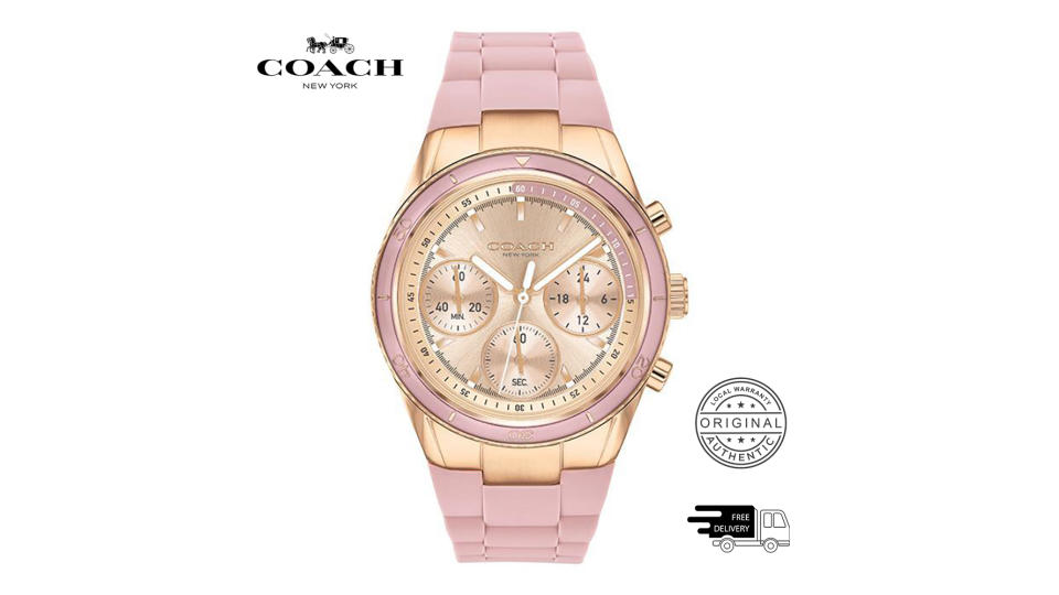 Coach Preston Carnation Gold Women's Watch. (Photo: Lazada SG)