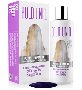 BOLD UNIQ Purple Shampoo for Blonde Hair