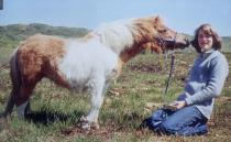 <p>The teen (with some very '70s denim!) kept a pet pony named "Scuffle." By 1975, she would become Lady Diana Spencer after her father inherited the title of Earl Spencer.</p>