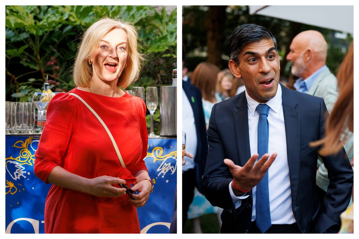 Liz Truss and Rishi Sunak (Jamie Lorriman)