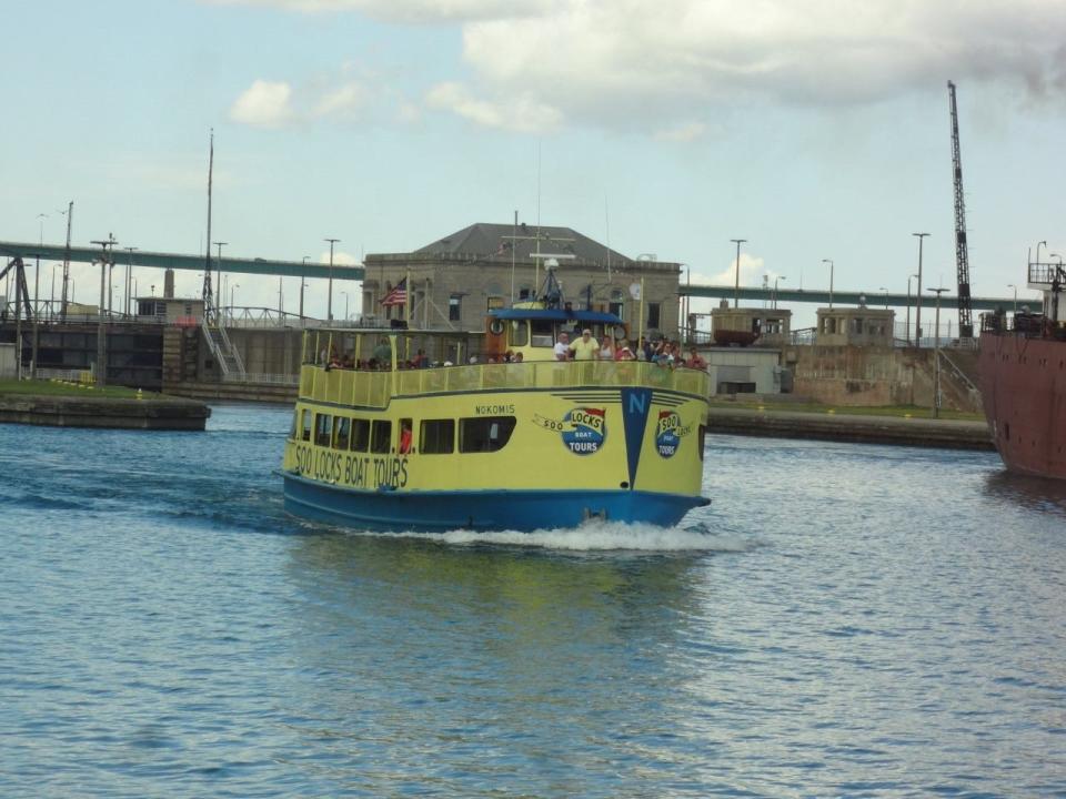 Since 1959, the Famous Soo Locks Boat Tours have been teaching the history of Sault Ste. Marie's locks system with up-close and personal tours.