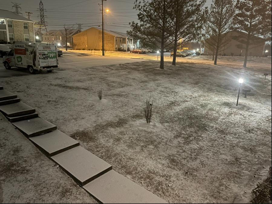 Snowfall in Madison (Photo: WKRN)