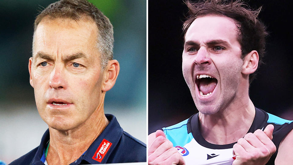 Alastair Clarkson and Jeremy Finlayson.