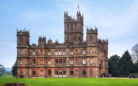 Downton Abb.. er, sorry, Highclere Castle