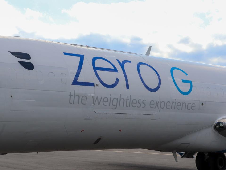 Zero G Experience Boeing 727