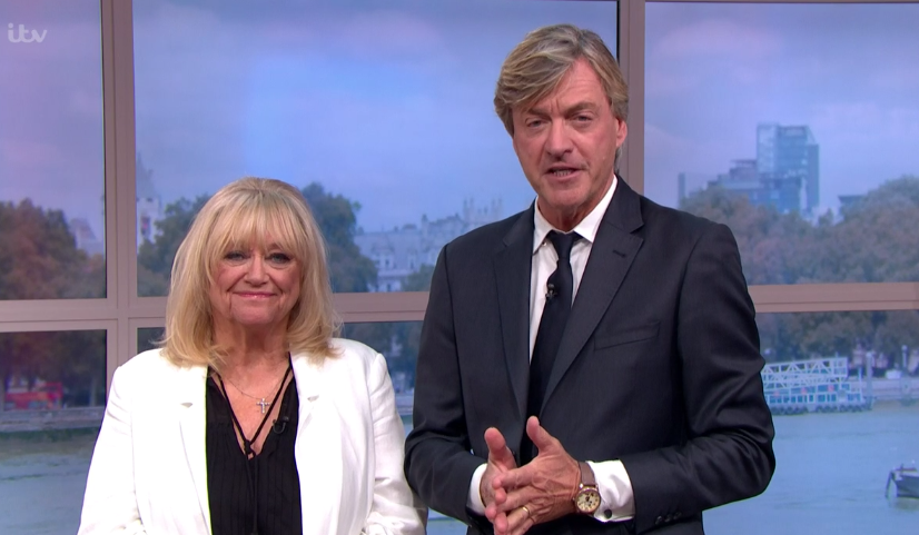 Richard Madeley and Judy Finnigan returned to host This Morning. (ITV)