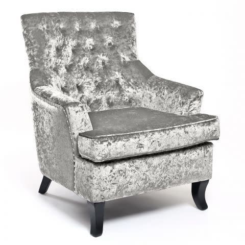 Jamestown Crushed Velvet Armchair