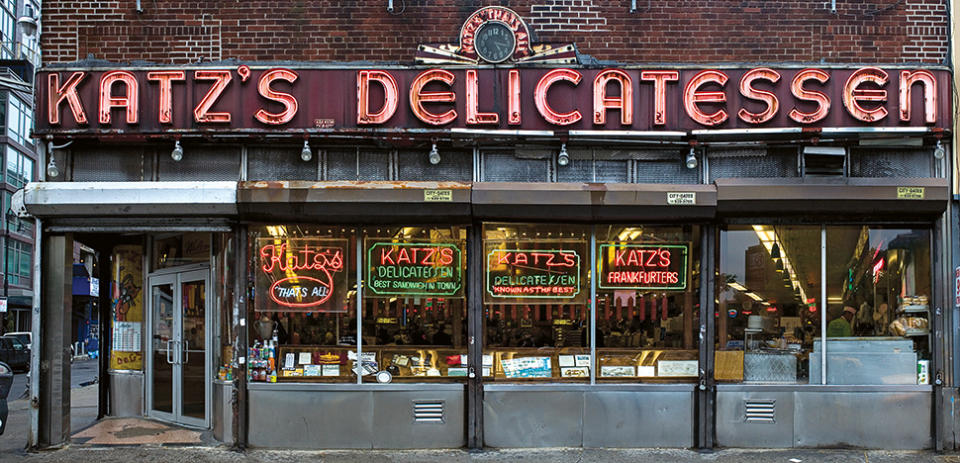 Katz’s Delicatessen from Store Front NYC