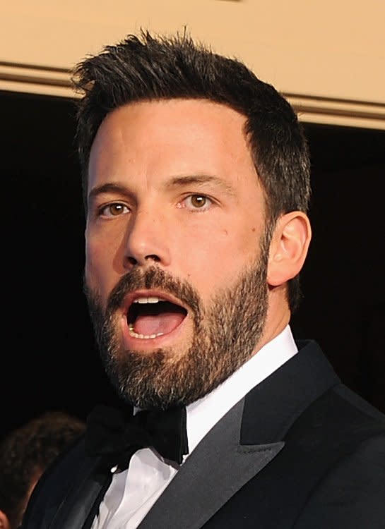 Actor-director Ben Affleck at the Golden Globes on January 13, 2013 in Beverly Hills. His movie "Argo" recounts the long-classified CIA plot to extract the diplomats by pretending that they are part of a Hollywood film crew scouting for locations for a science fiction flick