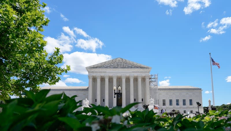 The Supreme Court is seen Monday, July 1, 2024, in Washington.