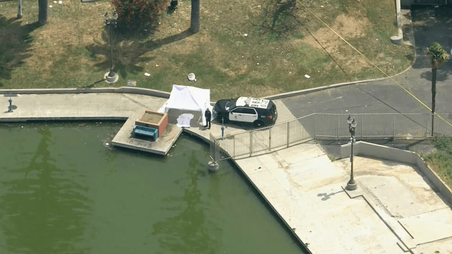 Body was discovered in MacArthur Park Lake