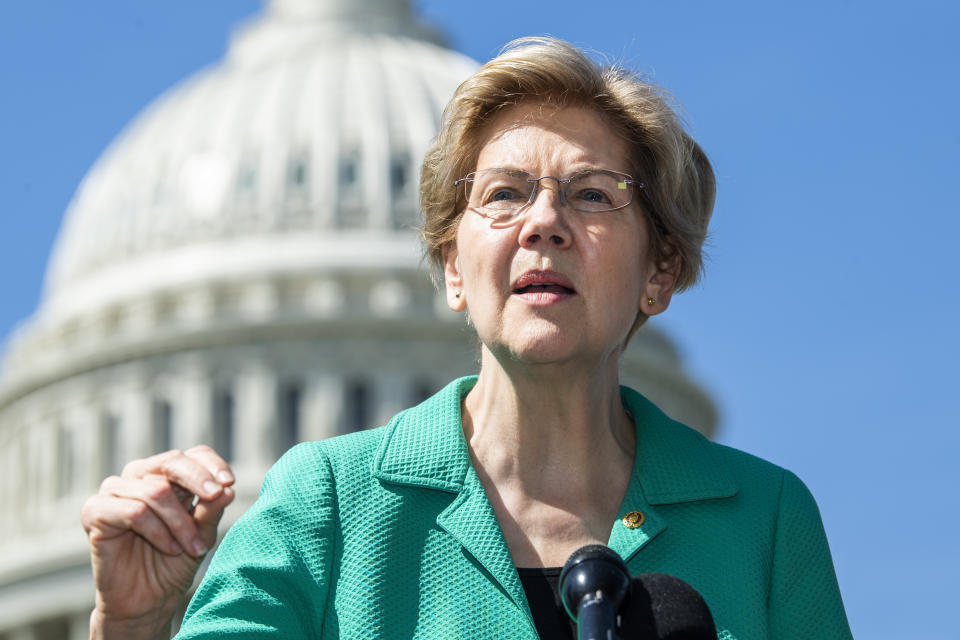 Massachusetts Sen. Elizabeth Warren is one Democratic lawmaker who has undergone an about-face in her positions on Israel. (Photo: Tom Williams via Getty Images)