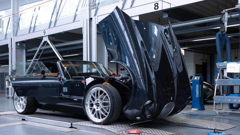 wiesmann project thunderball ev prototype