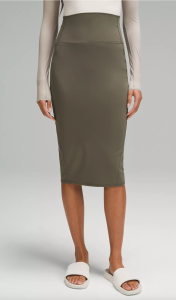 Nulu Slim-Fit High-Rise Skirt