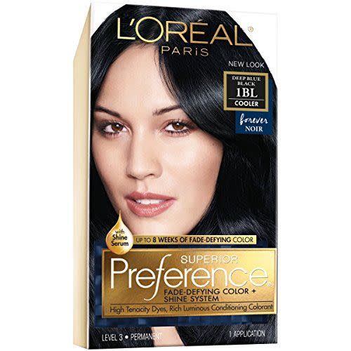 3) Superior Preference Fade-Defying + Shine Permanent Hair Color