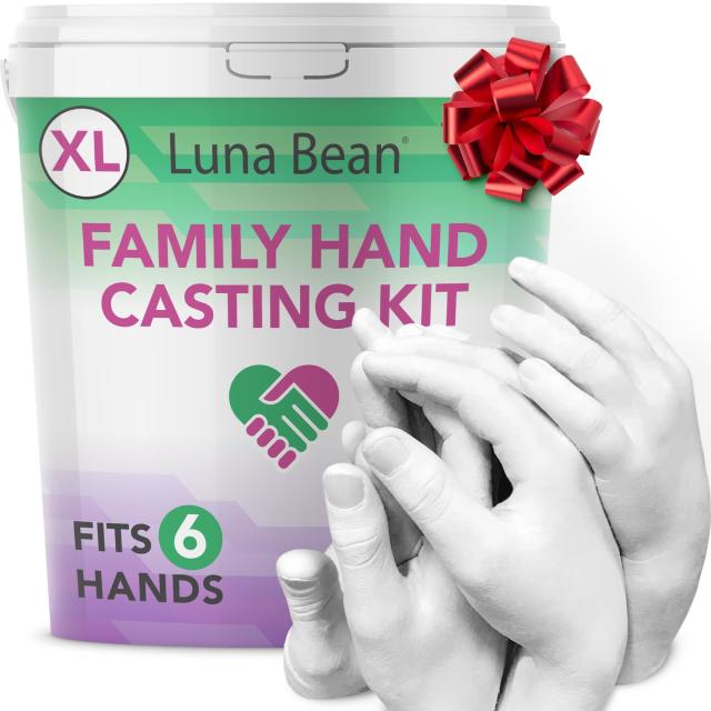 Buy Hand Molds Casting Kit - DIY Hand Casting Kit Family Size Hand  Sculpture Kit, Couples Anniversary Keepsake Hands XL for Friends and Family  - Hand Mold Casting Kit Wedding Gifts for