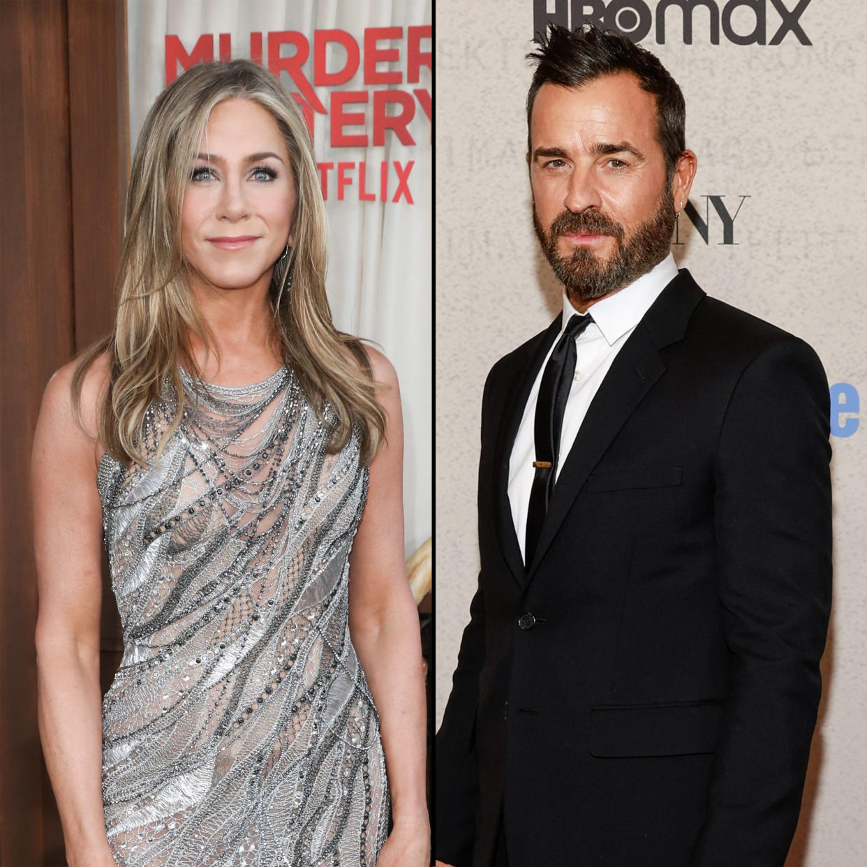 Jennifer Aniston and Ex-Husband Justin Theroux Share a Hug During Dinner Reunion in New York City