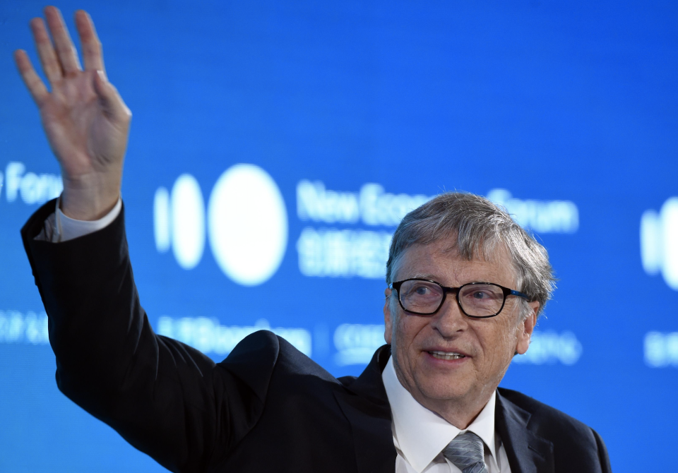 Gates speaks during 2019 New Economy Forum at China Center for International Economic Exchanges (CCIEE) on November 21, 2019 in Beijing, China. (Photo: Hou Yu/China News Service/VCG via Getty Images) 