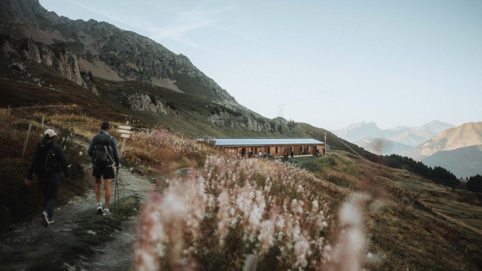 Hiking in the French Alps