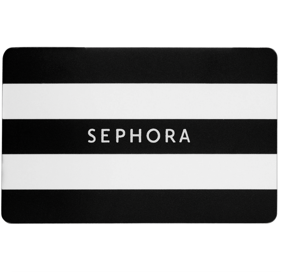 <p><a href="https://go.redirectingat.com?id=74968X1596630&url=https%3A%2F%2Fwww.sephora.com%2Fproduct%2Fgift-card-P370325&sref=https%3A%2F%2Fwww.cosmopolitan.com%2Flifestyle%2Fg46450289%2Fbest-gift-cards%2F" rel="nofollow noopener" target="_blank" data-ylk="slk:Shop Now;elm:context_link;itc:0;sec:content-canvas" class="link ">Shop Now</a></p><p>Gift Card </p><p>sephora.com</p><span class="copyright">Sephora</span>