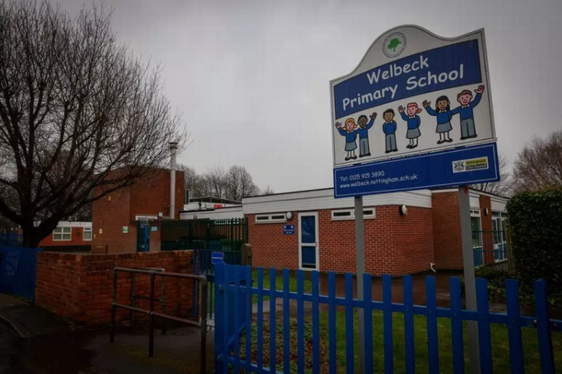 Pictured is Welbeck Primary School