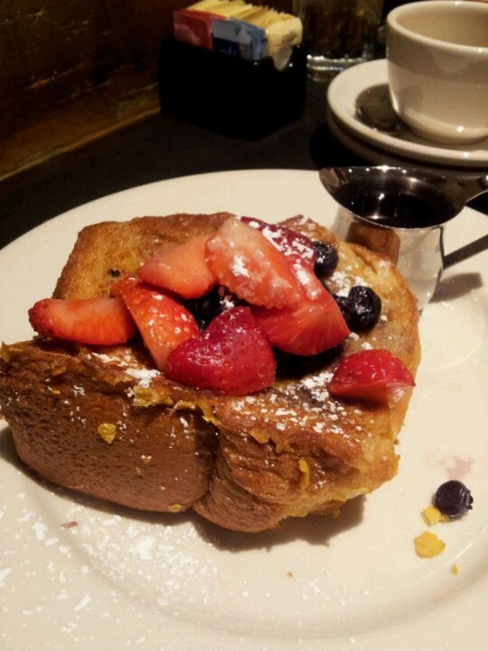 <a href="https://foursquare.com/v/zaftigs-delicatessen/49ee5c98f964a52052681fe3" target="_blank">The French toast is no joke</a> at this spot&nbsp;near Harvard University.