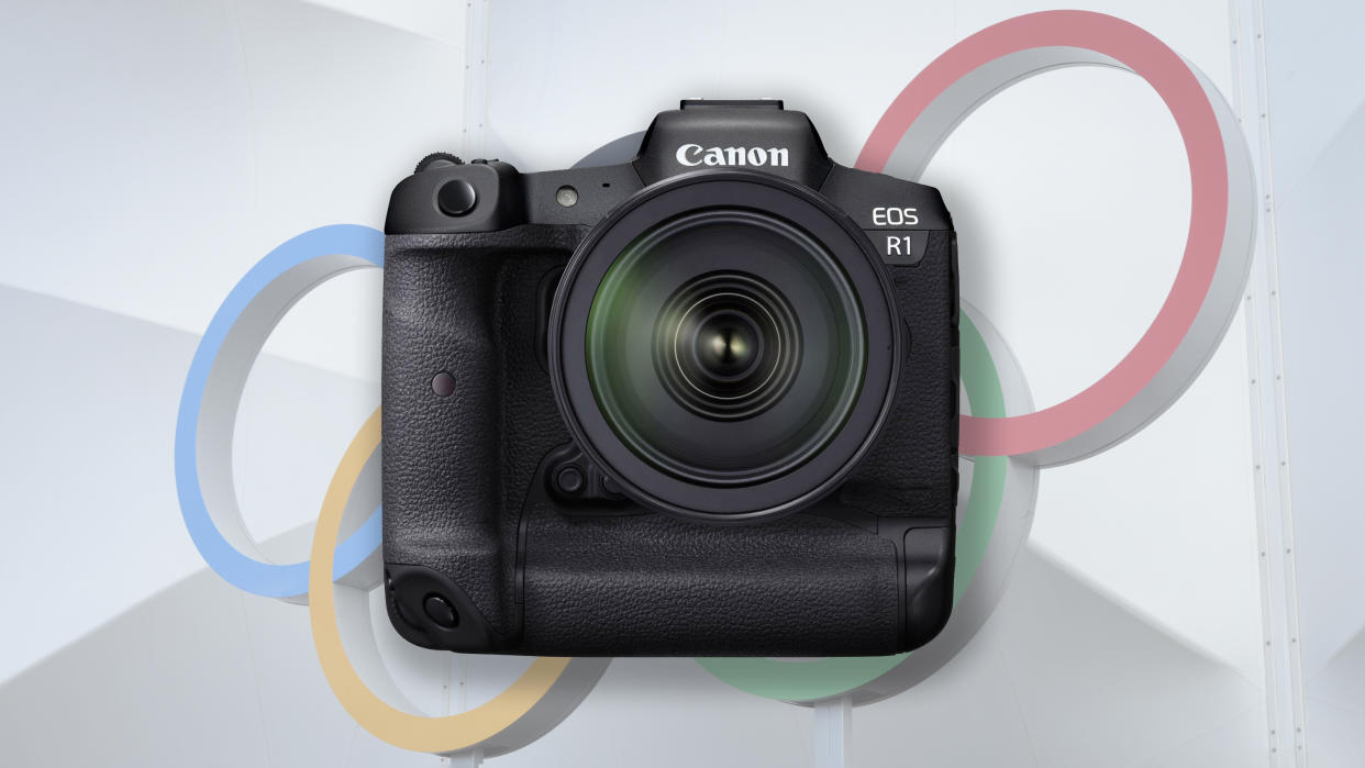  Canon EOS R1 mockup. 