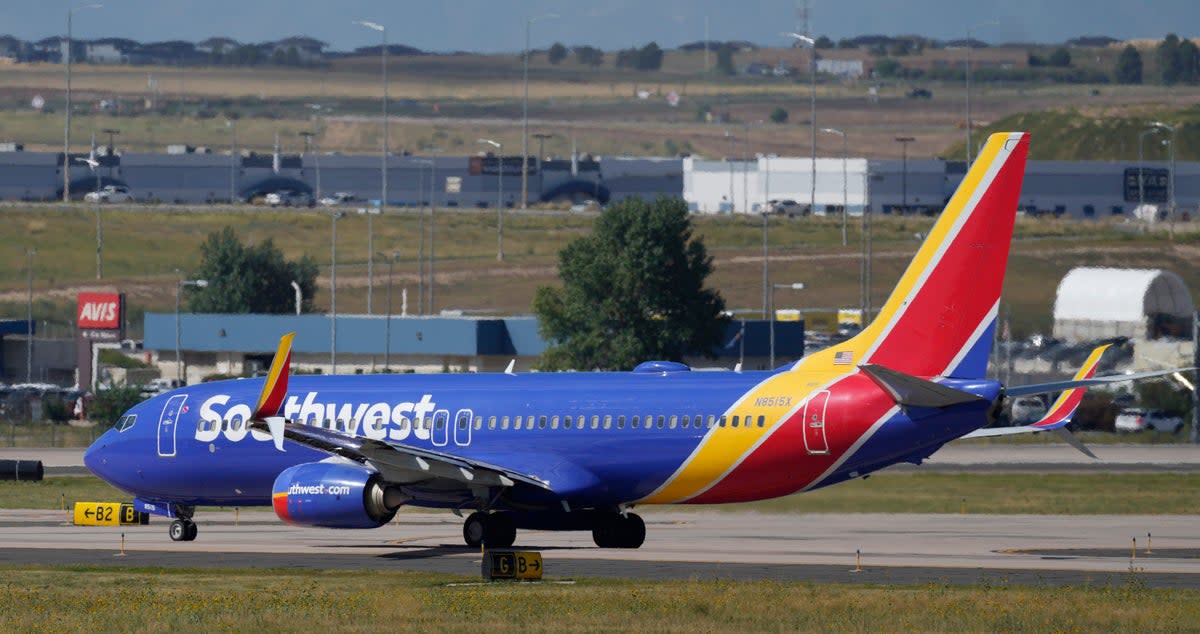 A Southwest Airlines passenger jet skimmed an Oklahoma City suburb early Wednesday morning, triggering an altitude alert (AP)