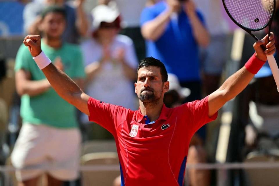 Novak Djokovic paris 2024