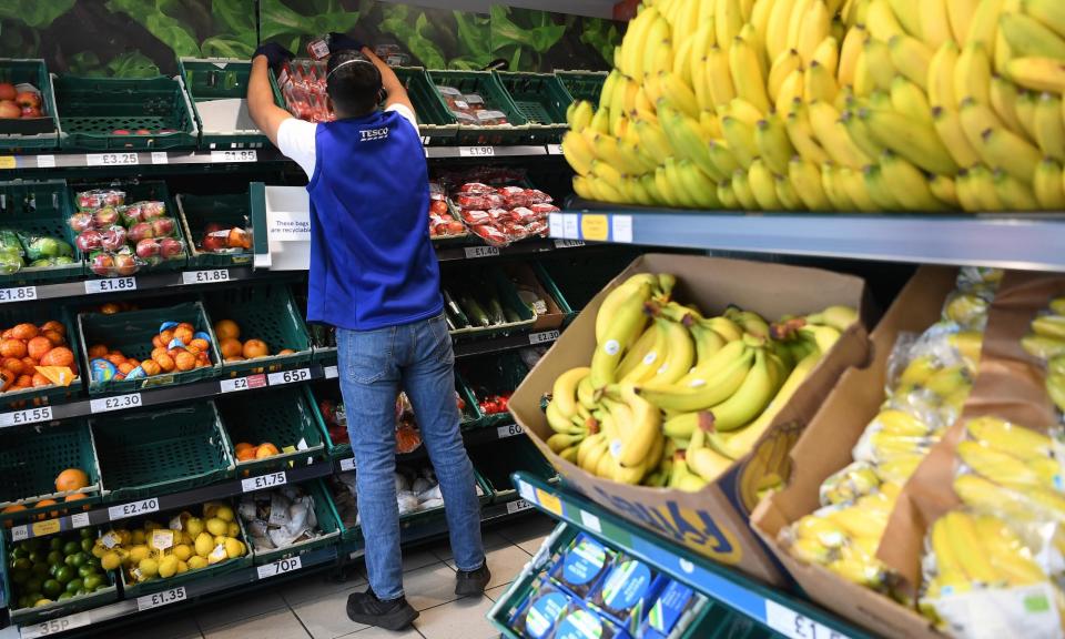 <span>Food inflation slowed to 2.5% in June in the 14th consecutive deceleration for annual growth in grocery prices.</span><span>Photograph: Andy Rain/EPA</span>