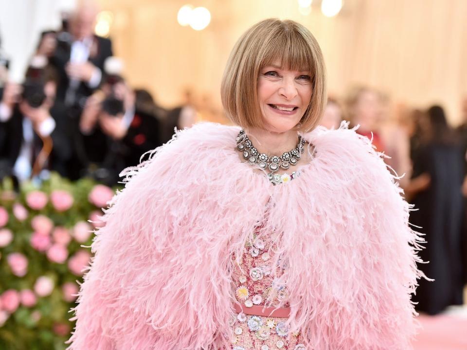 anna wintour 2019 met gala close up