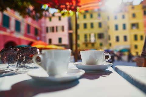 Tread carefully in Italian cafés - Credit: GETTY