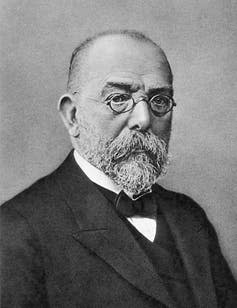 <span class="caption">Robert Koch. Fuente: Wikipedia.org.</span>