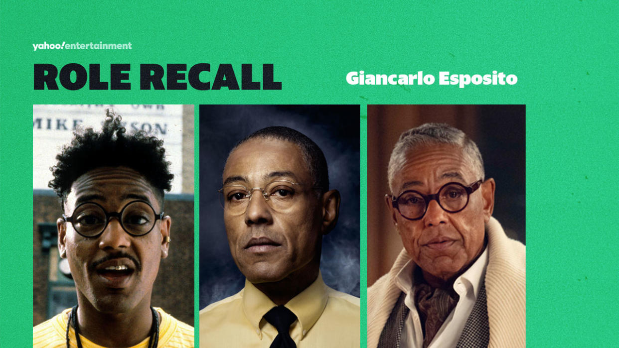 Giancarlo Esposito speaks with Yahoo UK for Role Recall. (Universal/AMC/Netflix)