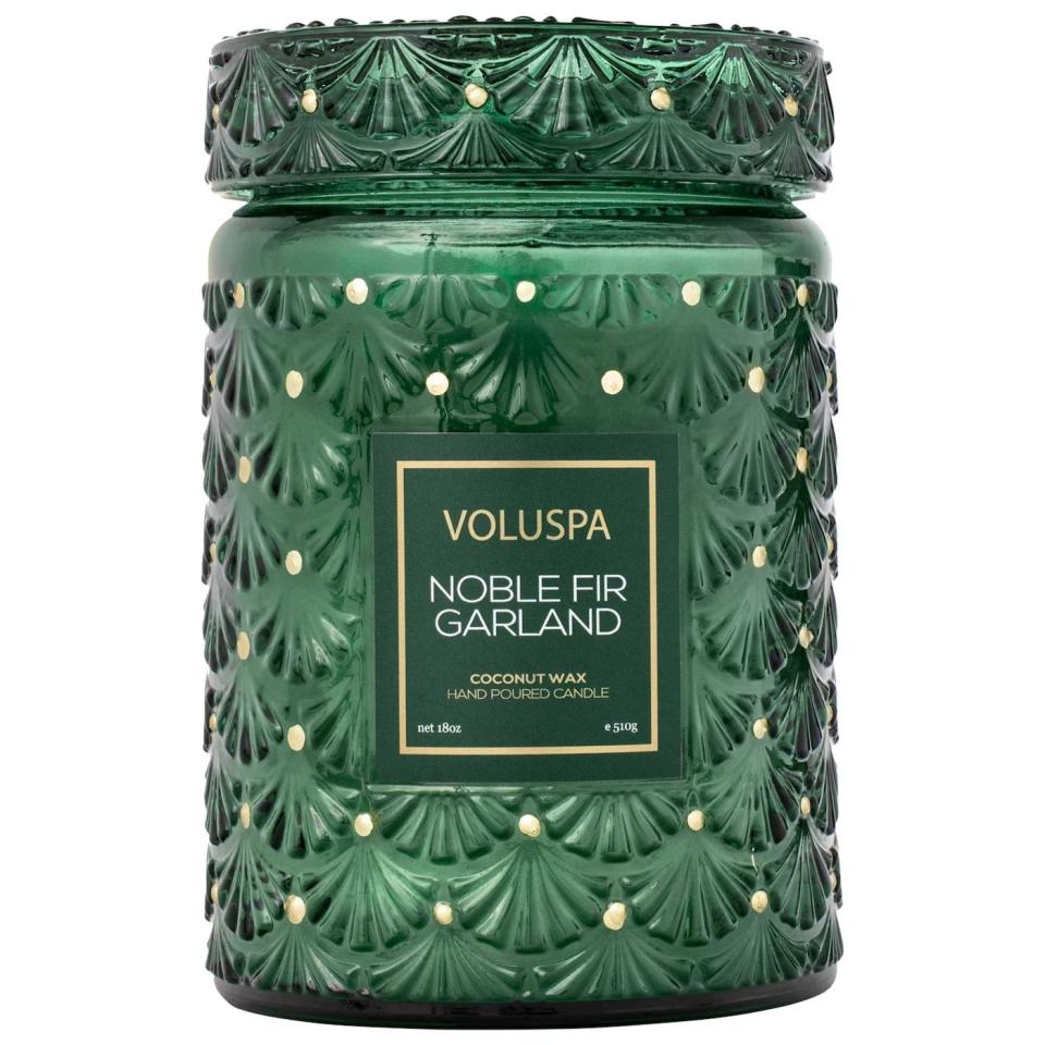 <p><a href="https://go.redirectingat.com?id=74968X1596630&url=https%3A%2F%2Fwww.sephora.com%2Fproduct%2Fnoble-fir-garland-glass-jar-candle-P507676&sref=https%3A%2F%2Fwww.bestproducts.com%2Fhome%2Fg24069704%2Fchristmas-holiday-candles%2F" rel="nofollow noopener" target="_blank" data-ylk="slk:Shop Now;elm:context_link;itc:0;sec:content-canvas" class="link ">Shop Now</a></p><p>Noble Fir Garland Glass Jar Candle</p><p>sephora.com</p><p>$45.00</p>