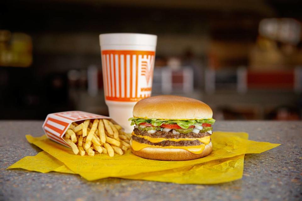 Whataburger is known for burgers that take two hands to hold, classic shakes and crispy fries.
