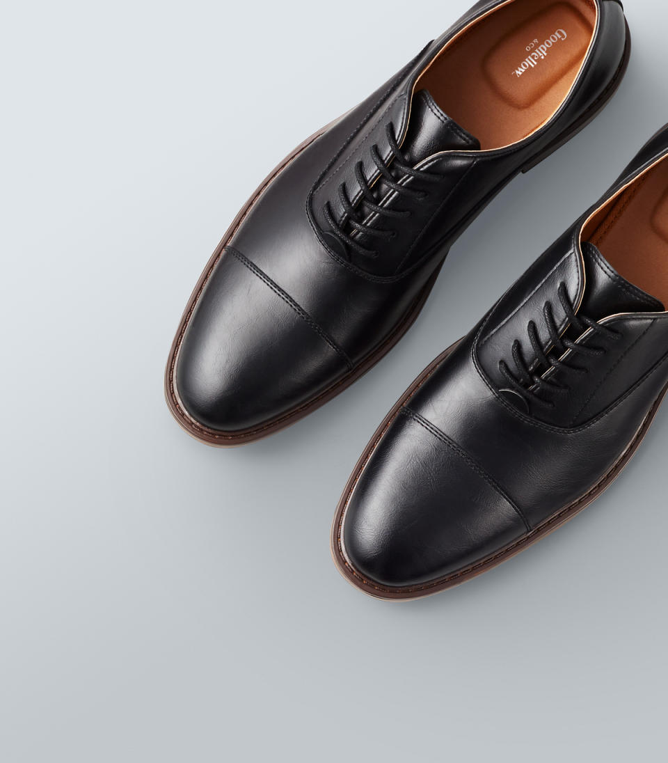 Black oxfords