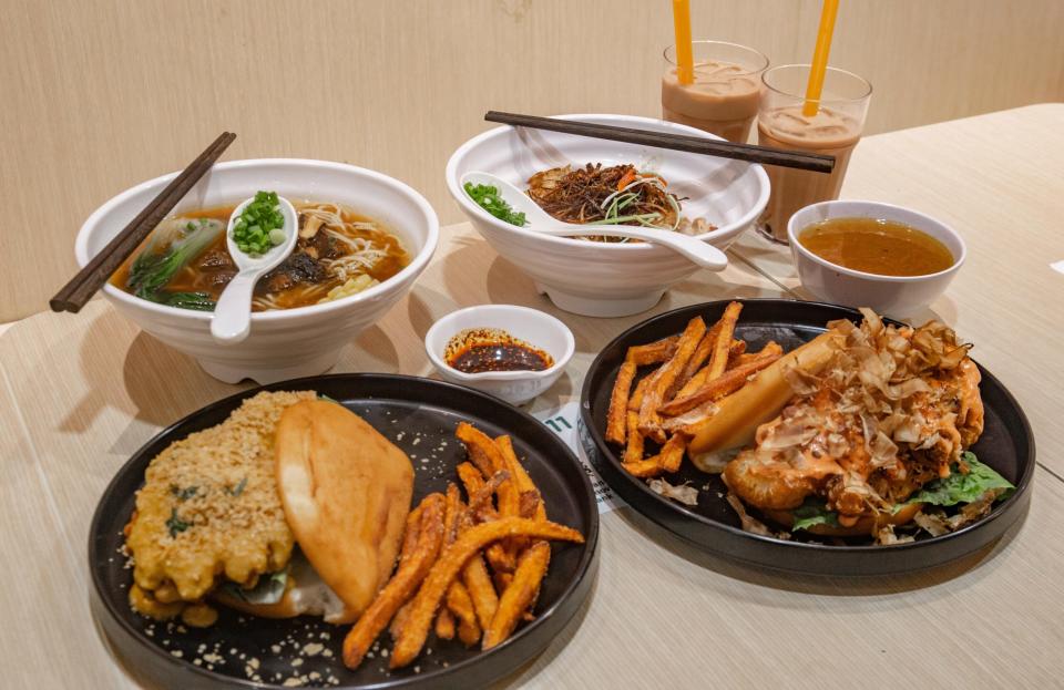 Wong Fu Fu new menu - New menu overall