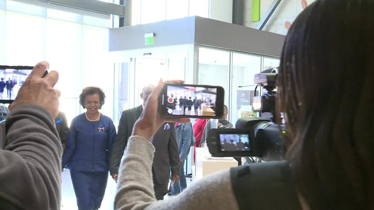 Cheri Beasley Voting Early In Midterm Elections