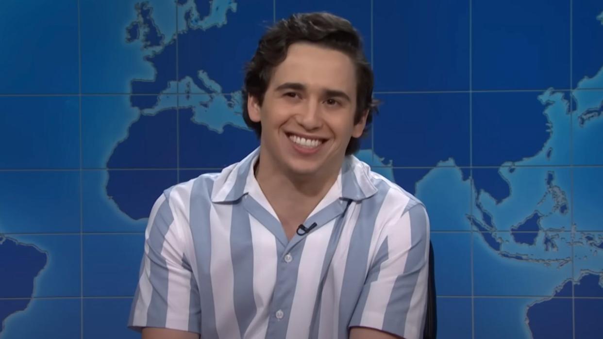  Marcello Hernández on Weekend Update. 