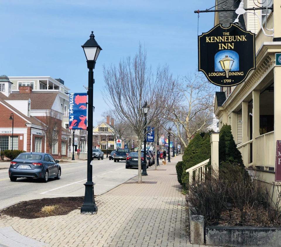 Kennebunk is aiming to hire a director of economic vitality to help local businesses thrive, both downtown, as seen here on Monday, March 27, 2023, and throughout the community.