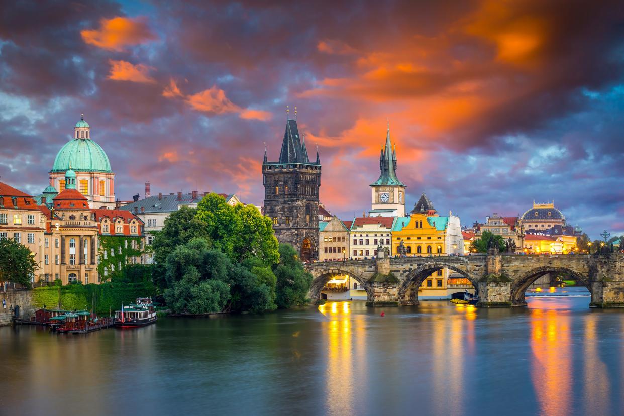 Charles Bridge in Prague, Czech Republic