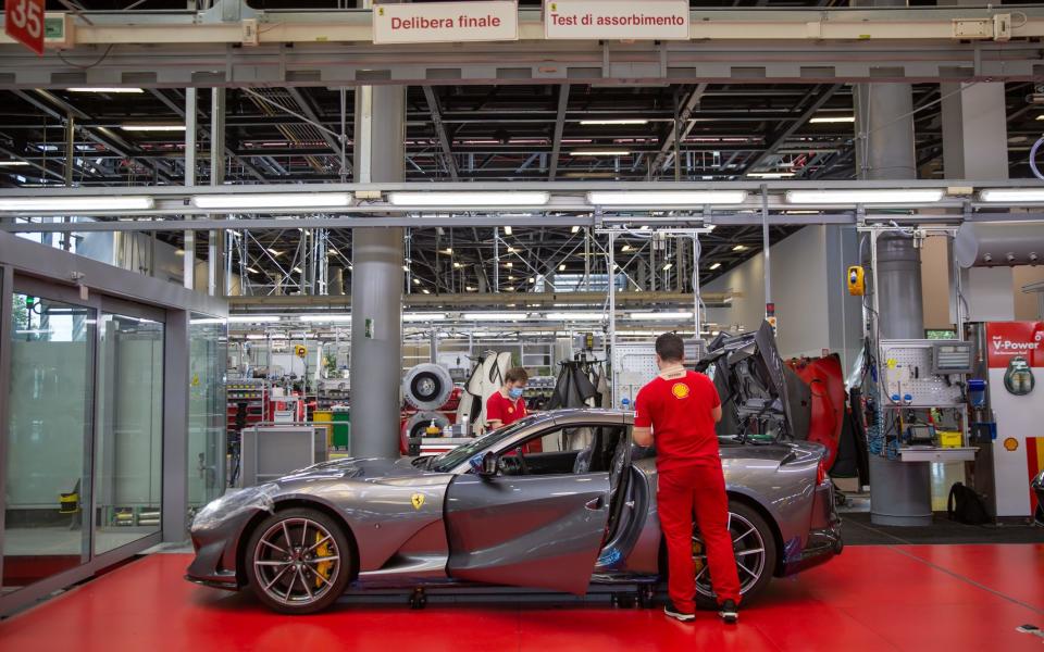 Ferrari factory