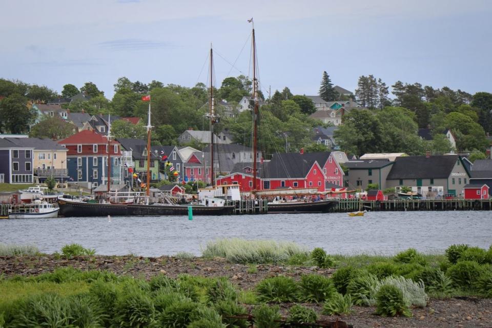 Lunenburg is both a tourism hub and an industrial town with a working waterfront, that's home port to the iconic schooner Bluenose II>