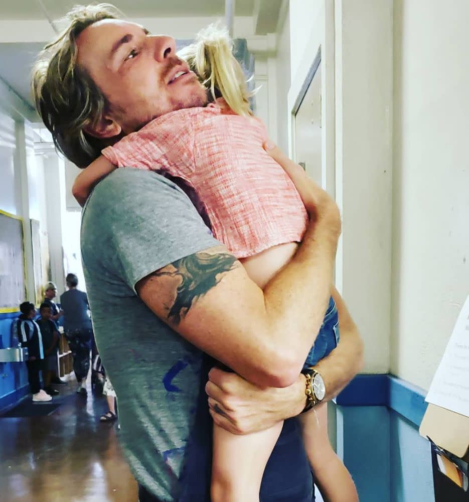 Dax Shepard and daughter Lincoln