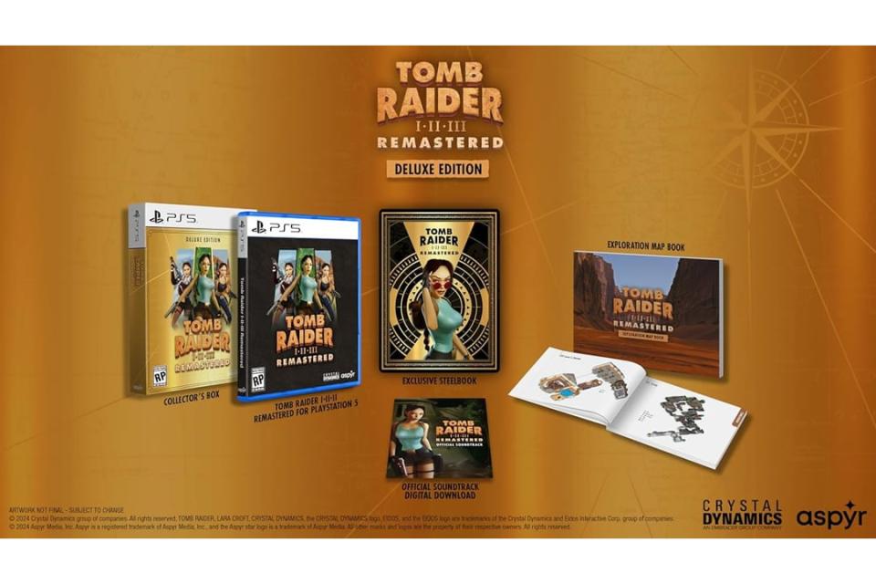 Tomb Raider I-III Remastered edición de colección