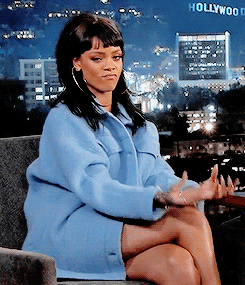 Rihanna on "Jimmy Kimmel Live!"