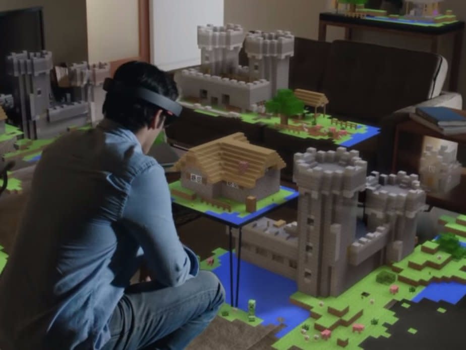 Minecraft HoloLens