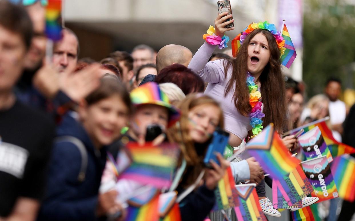 The Pride Parade in Birmingham in September - Getty Images Europe