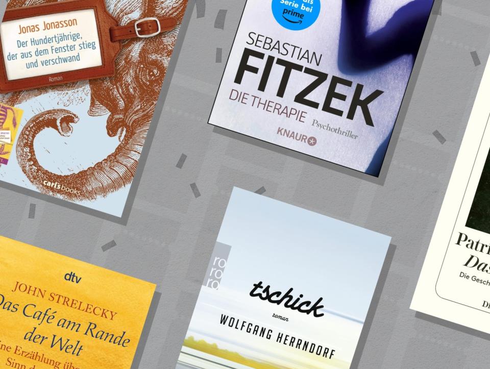 Amazon hat eine Liste mit den beliebtesten Büchern seit der Gründung des Online-Shops veröffentlicht – darunter Titel wie „Die Therapie“, „Tschick“ und „Das Parfum“.  - Copyright: PR/Business Insider